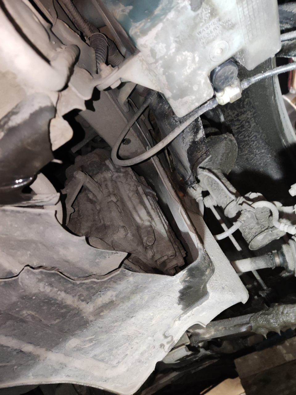 Защита картера ДВС и боковые пыльники — Chevrolet Lacetti 5D, 1,6 л ...