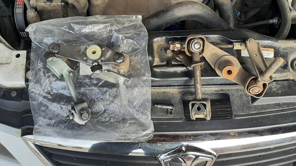 Замена кулисы кпп на короткоходную — Daewoo Gentra, 1,5 л, 2013 года ...