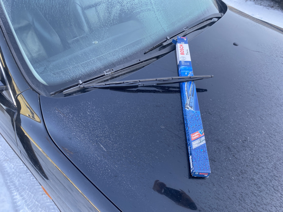 Щетки стеклоочистителя Bosch. — BMW 5 series (E39), 2,8 л, 1997 года ...