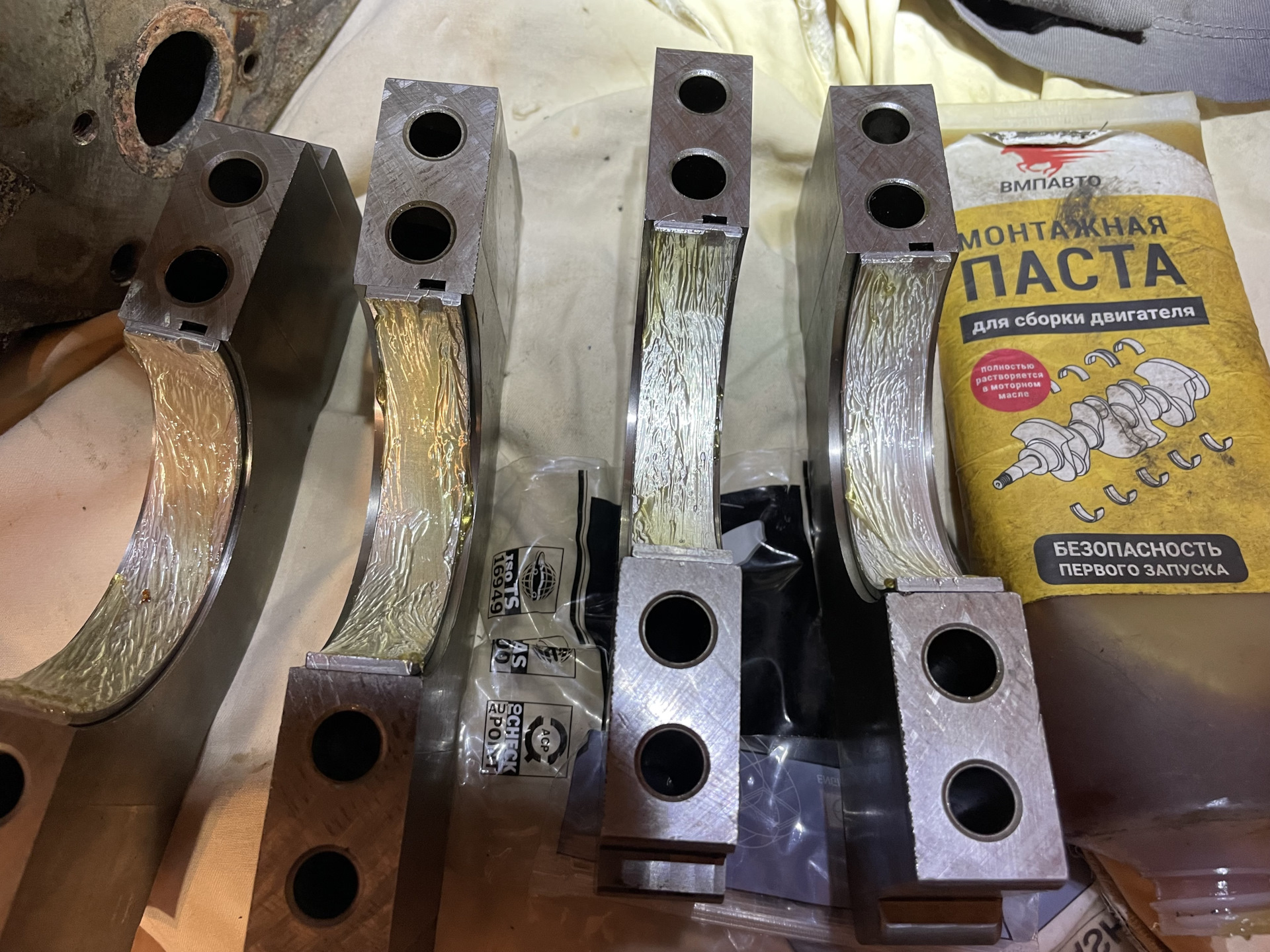 12. Расточка блока в 0.75 и укладка коленвала — Chrysler Pacifica (1G ...