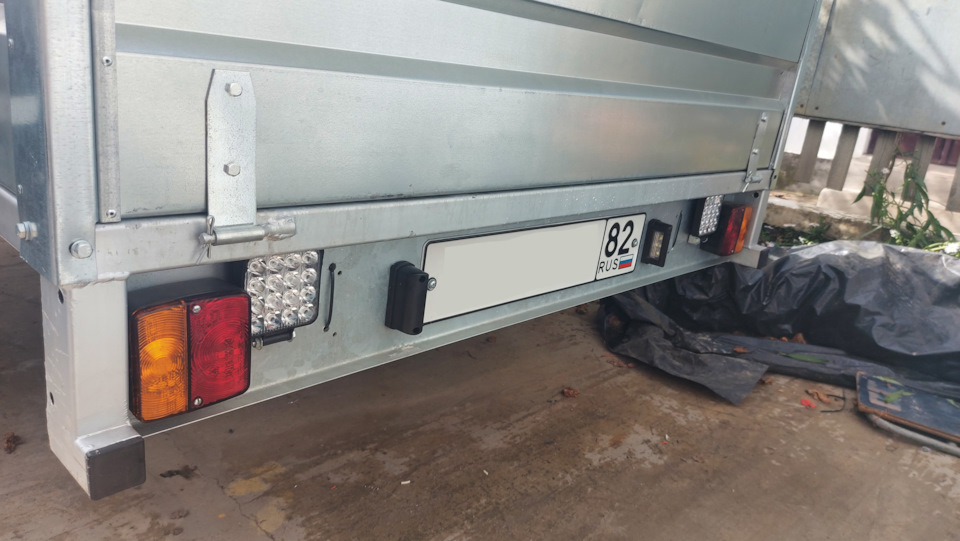 Доработка фонарей прицепа (переход на LED и доп. свет) — Lada Калина ...