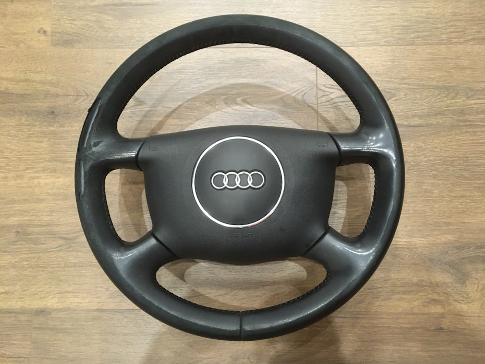 Как снять руль ауди а3 Замена 4-спицевого кожаного руля - Audi A3 (8L), 1,8 л, 2000 года своими руками 