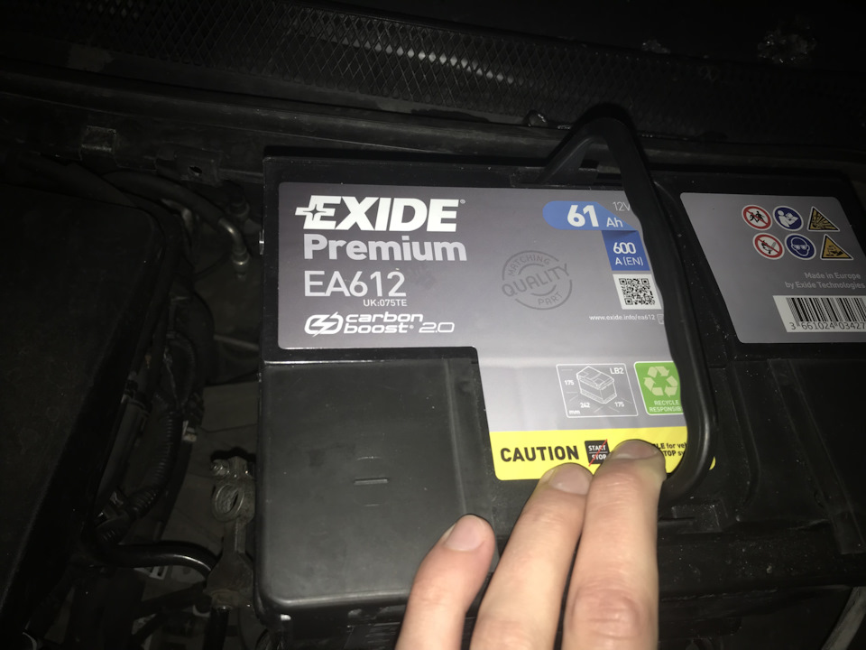 Exide ea612