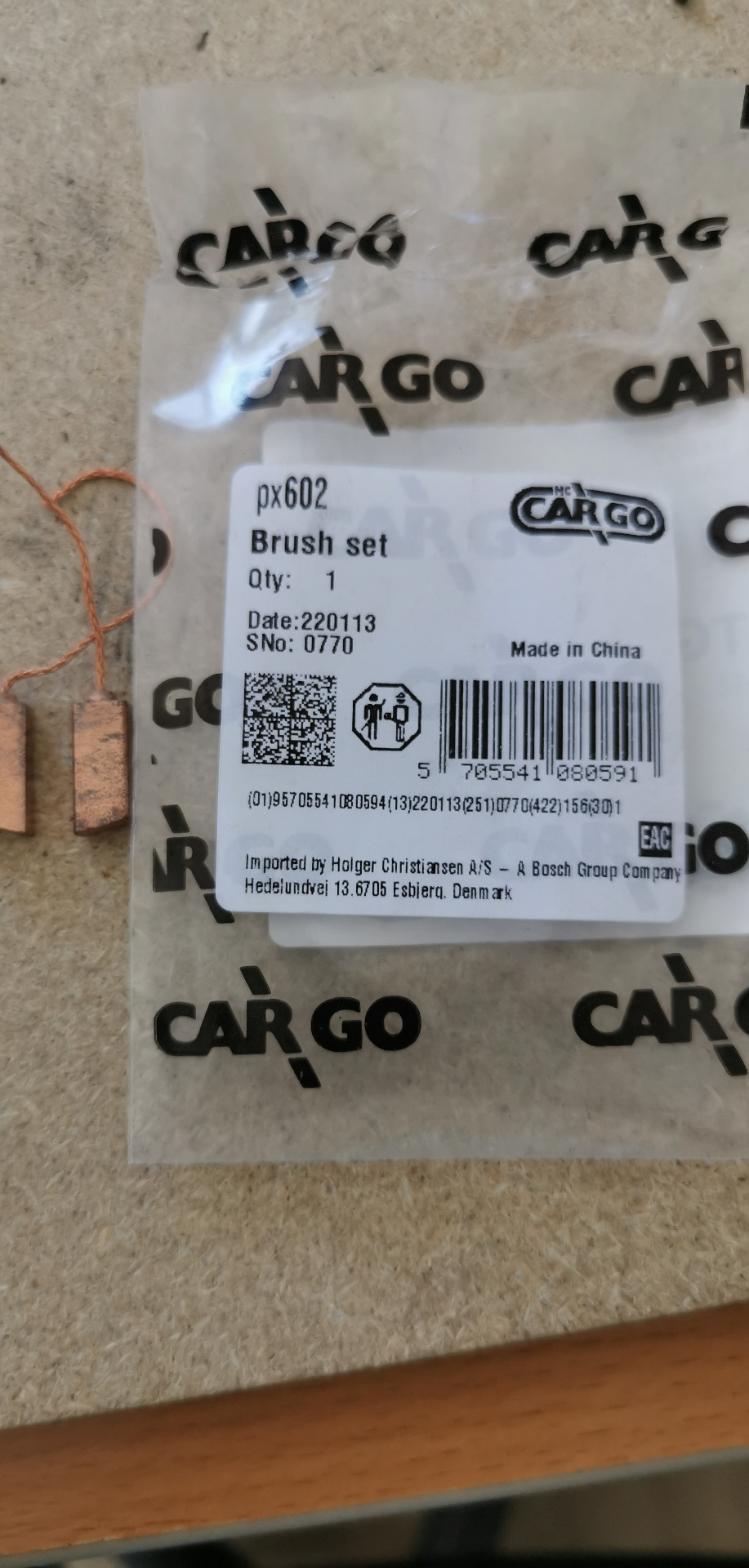 PX602 Щетки генератора HC-CARGO | Запчасти на DRIVE2