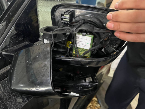 Как поменять блок правого зеркала bmw g20