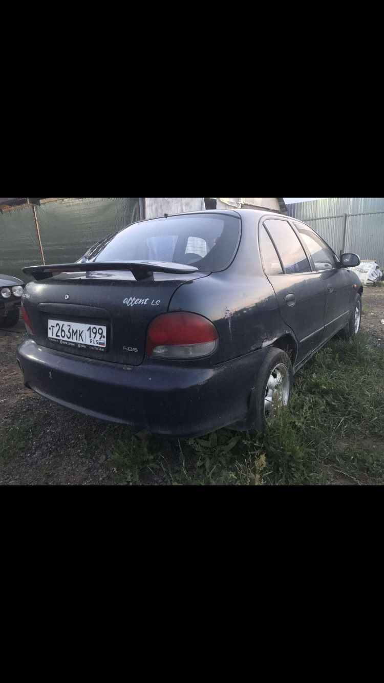 Разбор авто на запчасти — Hyundai Accent (1G), 1,3 л, 1998 года | продажа  машины | DRIVE2