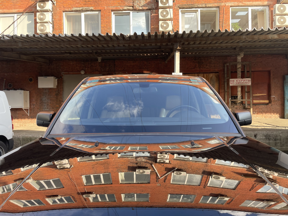 Замена лобового стекла l320 — Land Rover Range Rover Sport (1G), 4,2 л ...