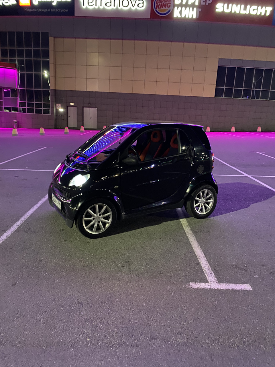 Диодные габариты 😈 — Smart fortwo (1G), 0,7 л, 2005 года | аксессуары |  DRIVE2