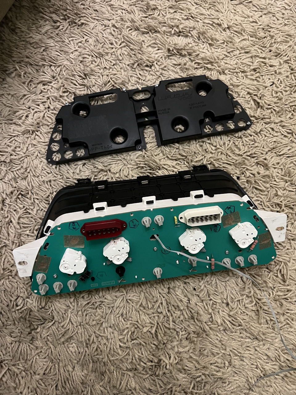 Показания датчика температуры окружающей среды — Lada 4x4 3D, 1,7 л ...