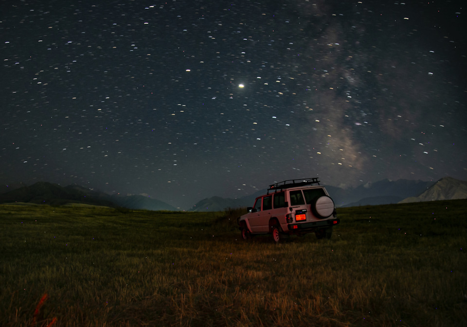 Фотография «Выехать на ночную съёмку в кромешной темноте и тишине ...