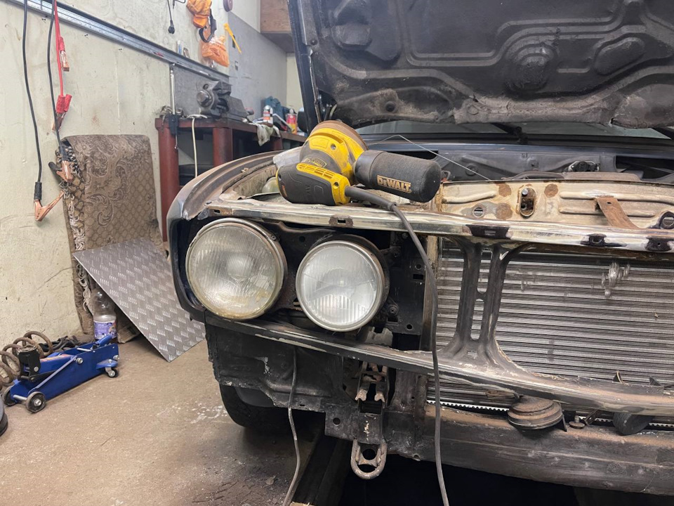 Первый кузовной ремонт — BMW 5 series (E28), 1,8 л, 1984 года ...