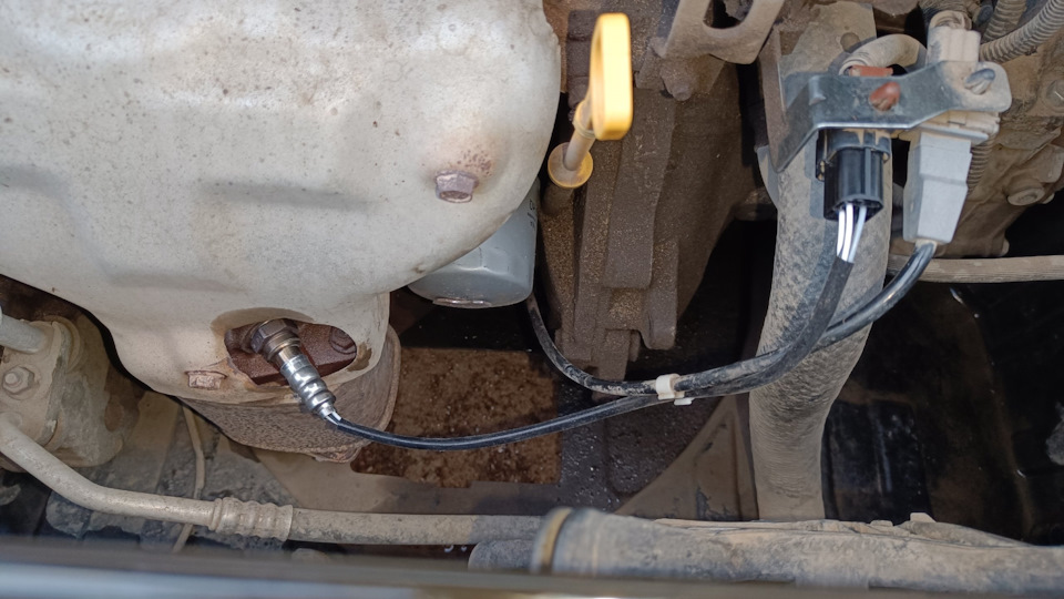 Датчик кислорода с Китая установлен — Chevrolet Lacetti 5D