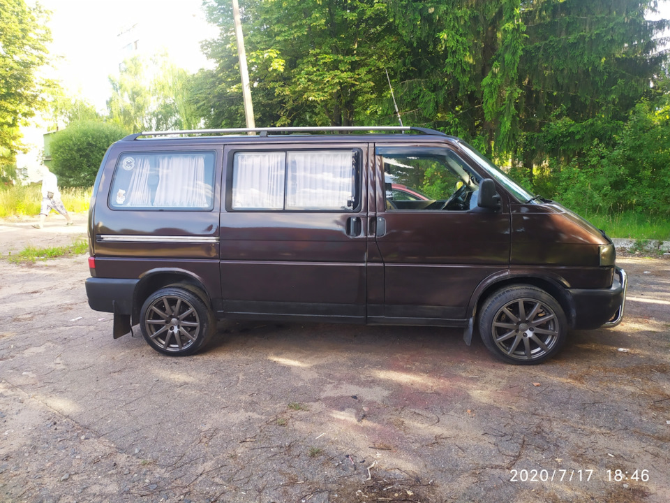 Занизили опу — Volkswagen Caravelle (T4), 1,9 л, 1992 года | тюнинг ...