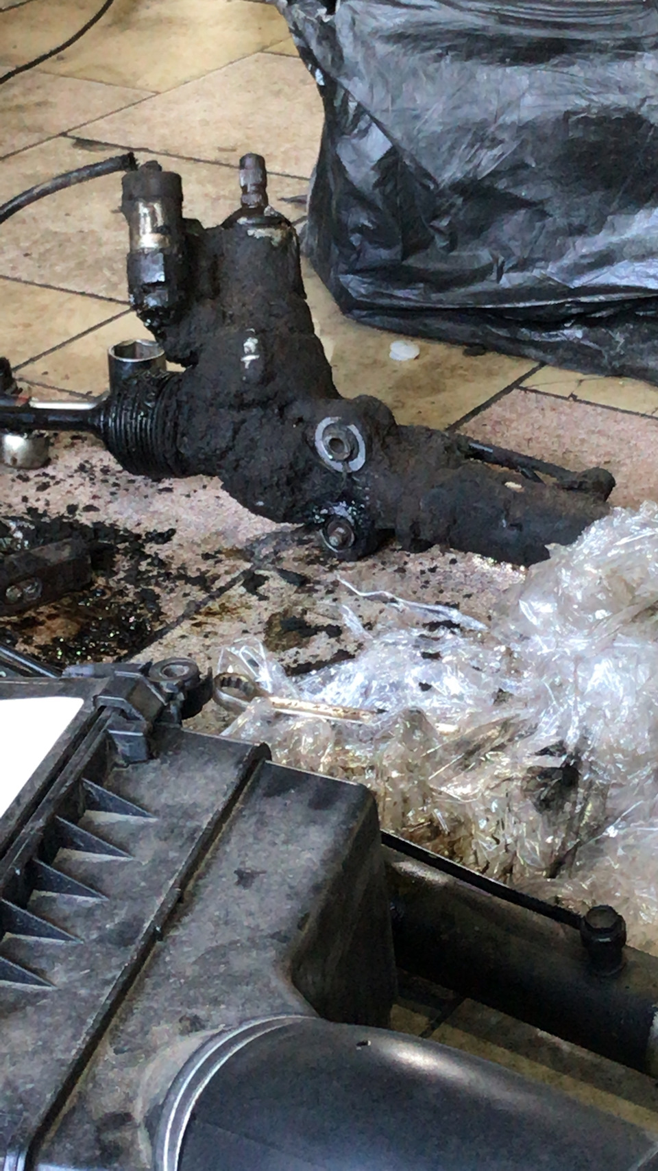 Масло АКПП, рулевая рейка — Toyota Mark II (90), 2,5 л, 1993 года ...