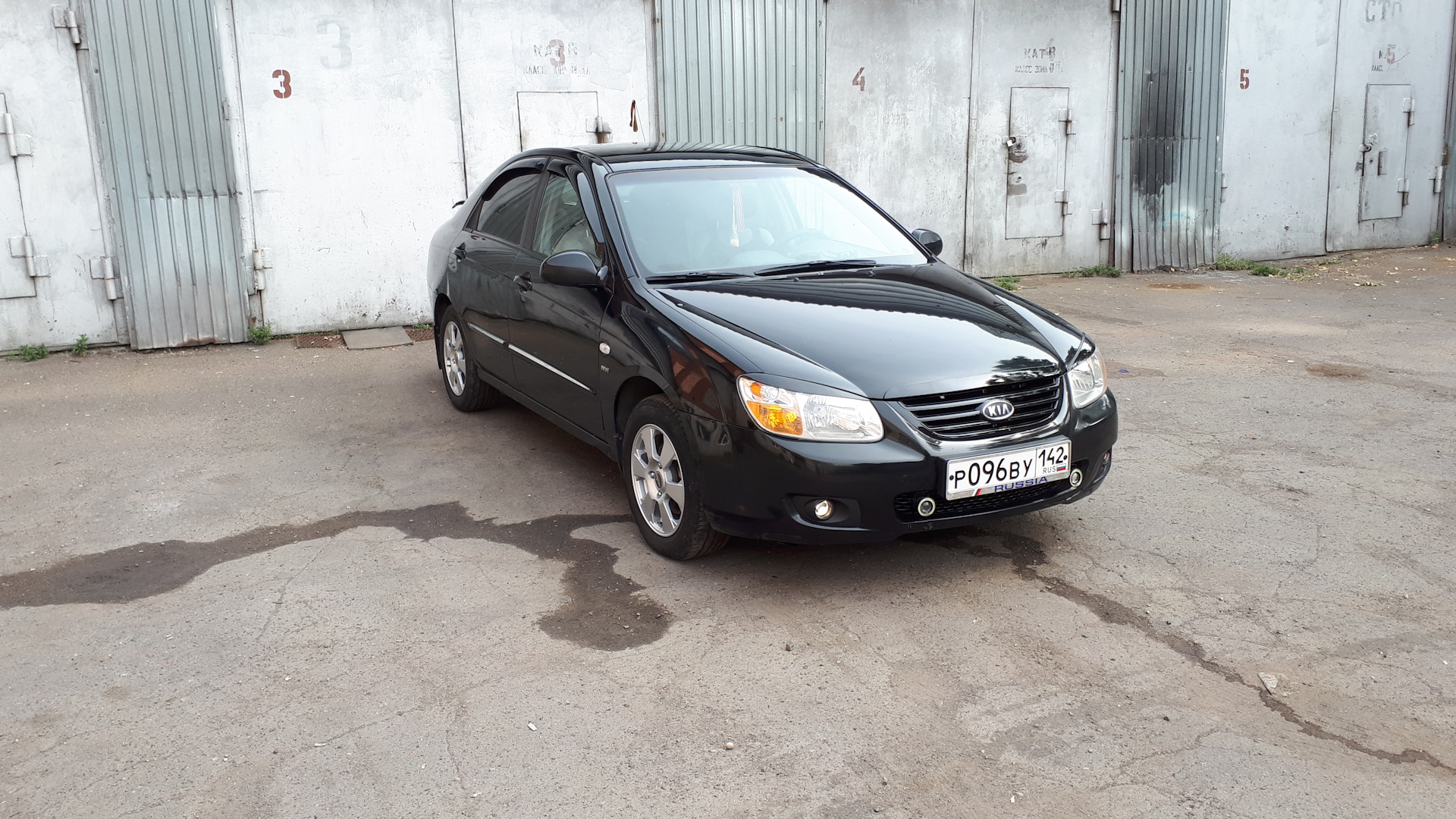 KIA Cerato (1G) 1.6 бензиновый 2007 | черная пуля на DRIVE2