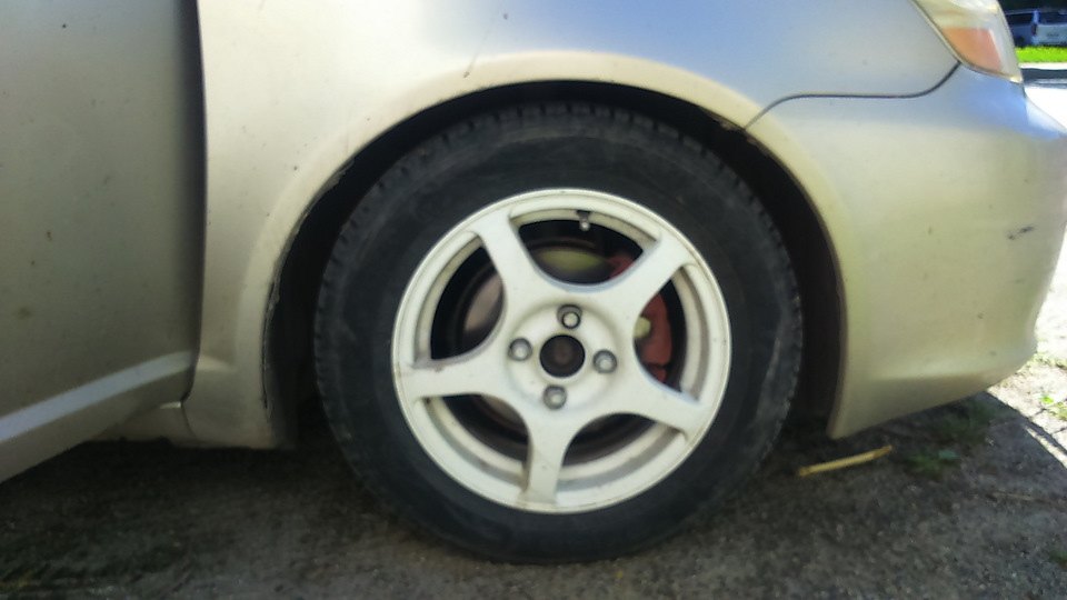 Поставил барнаульские пружины — Toyota Platz, 1,5 л, 2003 года | своими ...