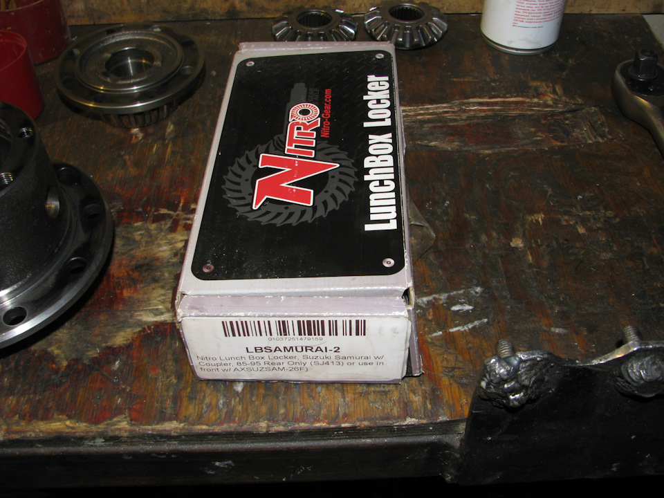 Nitro Lunch Box Locker LBSAMURAI2 в Suzuki Jimny JB33 — DRIVE2