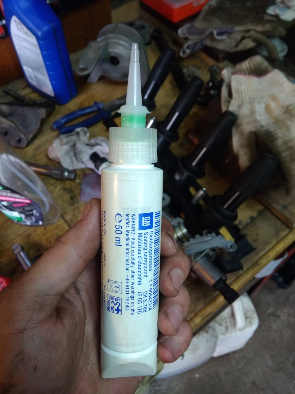 90542114 ГЕРМЕТИК, В ТЮБИКЕ ЕМК. 50 МЛ GM | Запчасти на DRIVE2