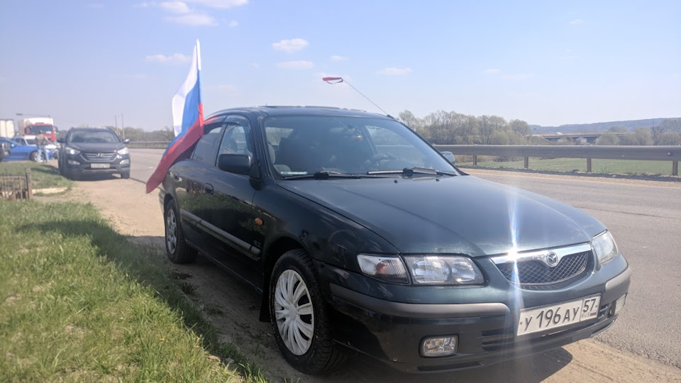 В сумме — Mazda 626 V (GF), 2 л, 1997 года | поломка | DRIVE2
