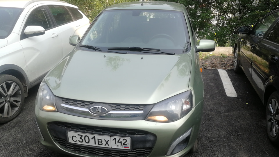 Пробег по приборке и по эбу — Lada Калина Хэтчбек (2G), 1,6 л, 2013 ...