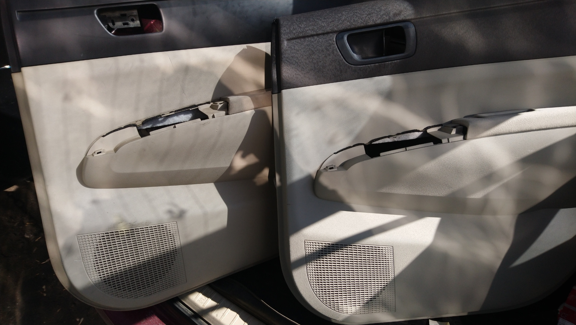 Дверные карты рестайл и твиттеры JBL. — Toyota Prius (20), 1,5 л, 2005 ...