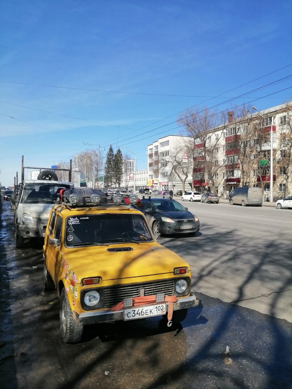 В Уфе😎 — Lada 4x4 3D, 1,6 л, 1977 года | фотография | DRIVE2