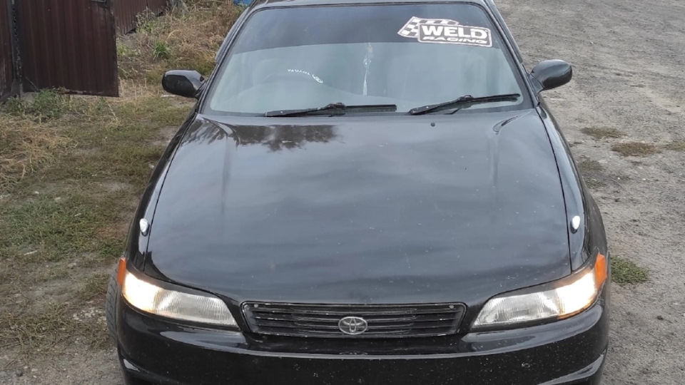 Toyota Mark II (90) 2.5 бензиновый 1993 | Вээдовый чехол на столб на DRIVE2