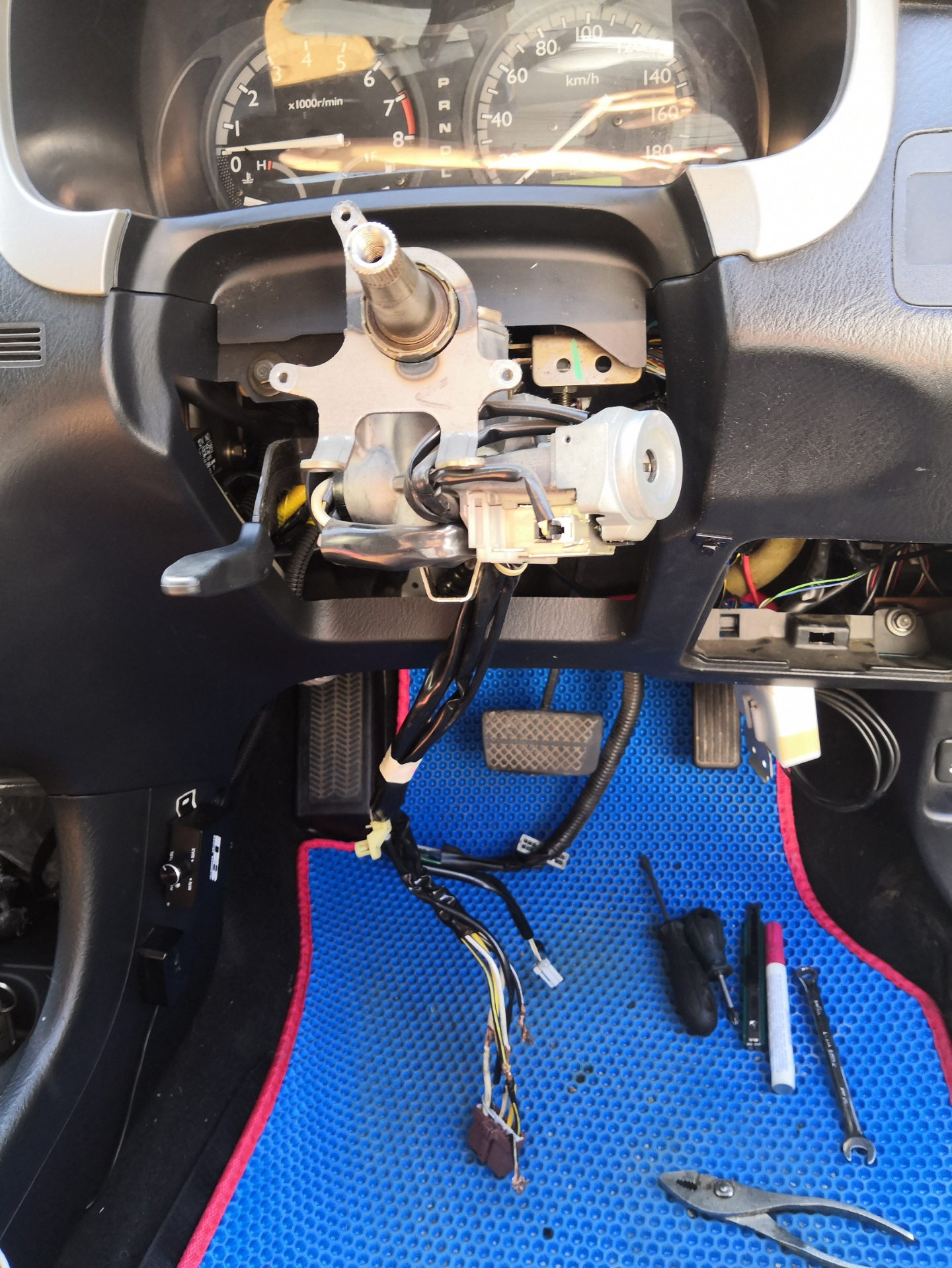 Замена рулевой колонки. — Honda HR-V (1G), 1,6 л, 2005 года | запчасти ...