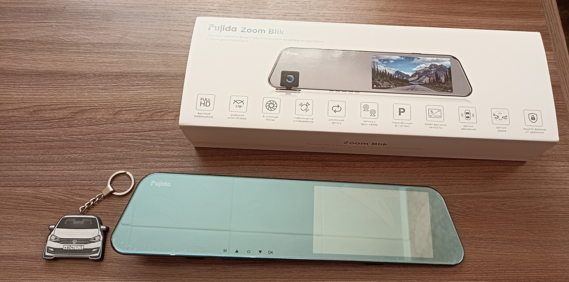 Fujida Zoom Blik Duo — видеорегистратор Full HD с двумя камерами и ...