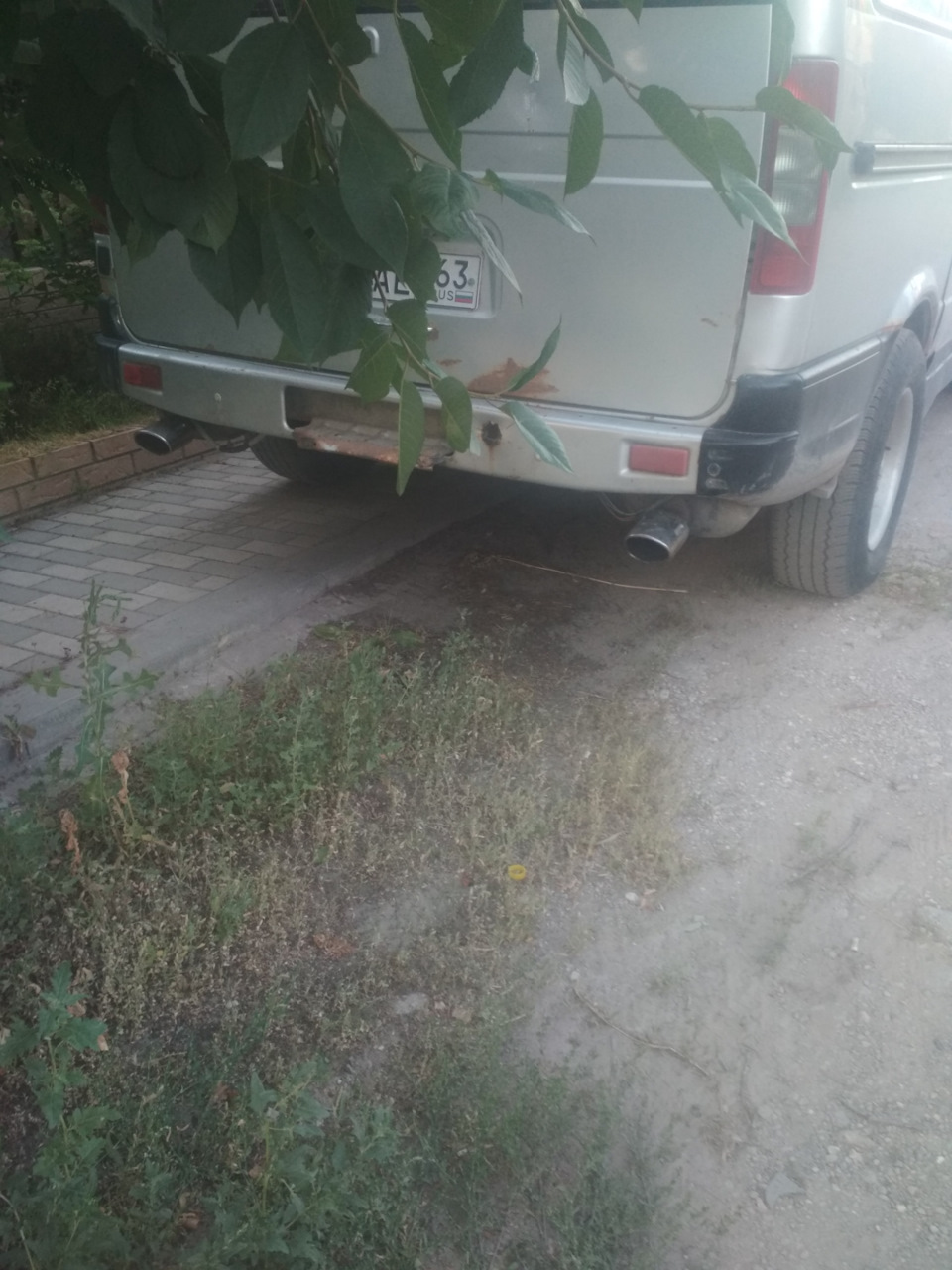 Переделка глушителя — ГАЗ Соболь, 2,5 л, 2004 года | тюнинг | DRIVE2