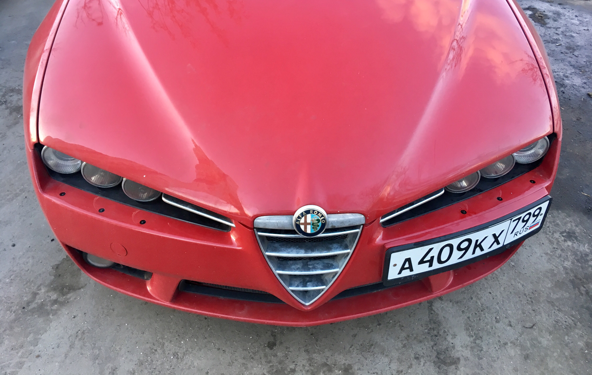 Alfa Romeo 156 краска Кэнди