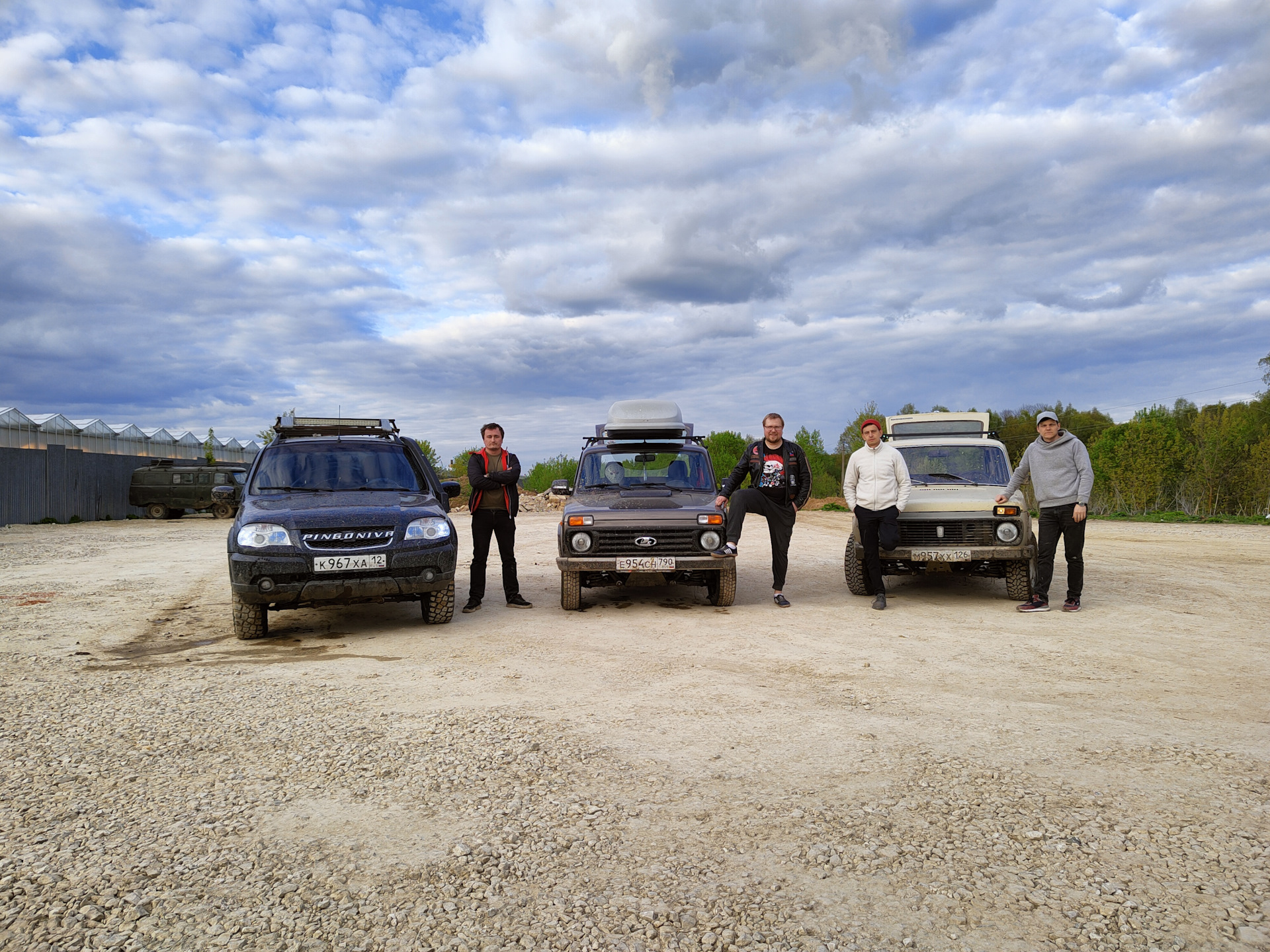 Екатерининский тракт на трёх нивах. Кроссоверы в деле. — Chevrolet Niva  GLX, 1,7 л, 2016 года | покатушки | DRIVE2