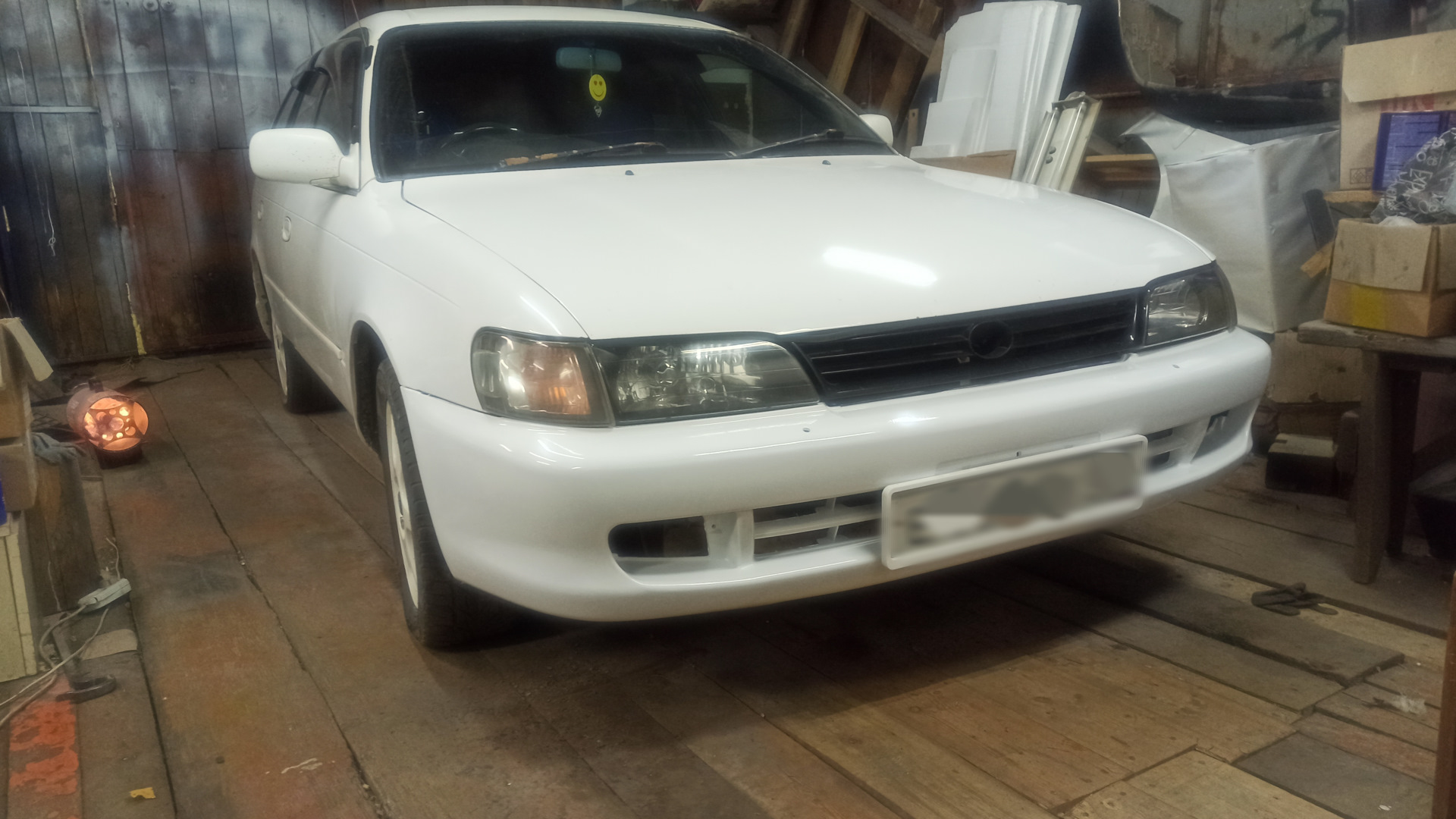 Toyota Corolla (100) 1.5 бензиновый 1998 | White Gold на DRIVE2