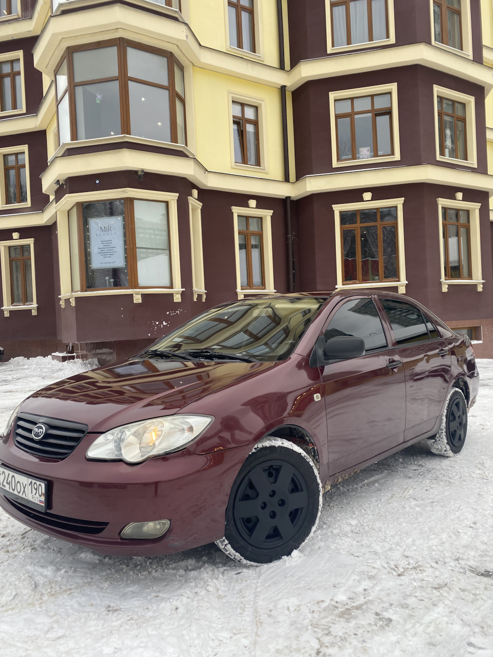 Тонировка друг молодежи. — BYD F3, 1,5 л, 2011 года | другое | DRIVE2
