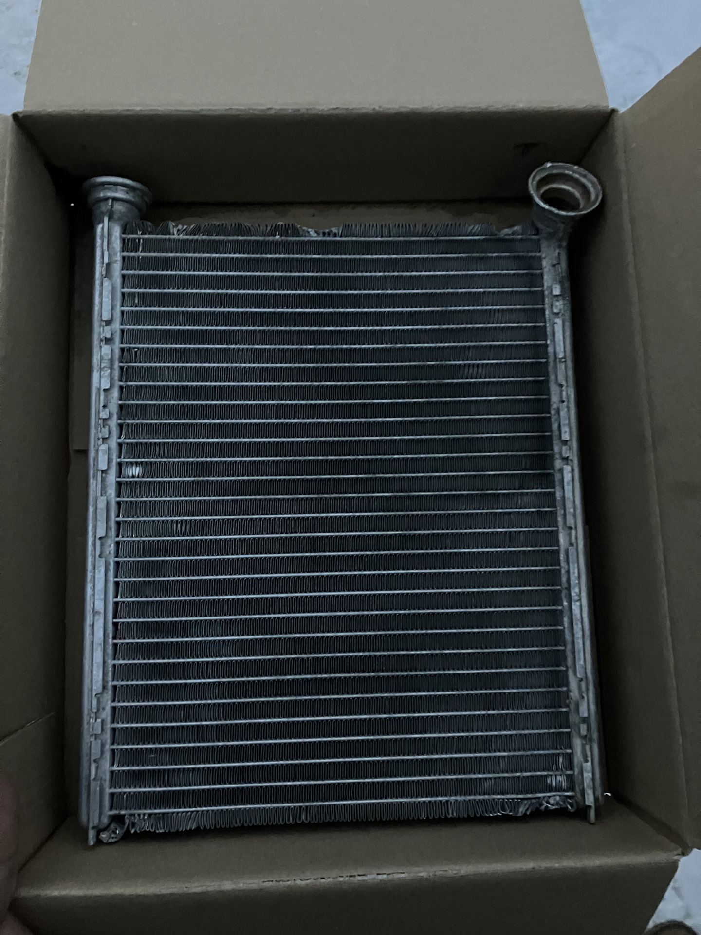 Замена радиатора печки на новый Valeo, замена антифриза Total, с ...