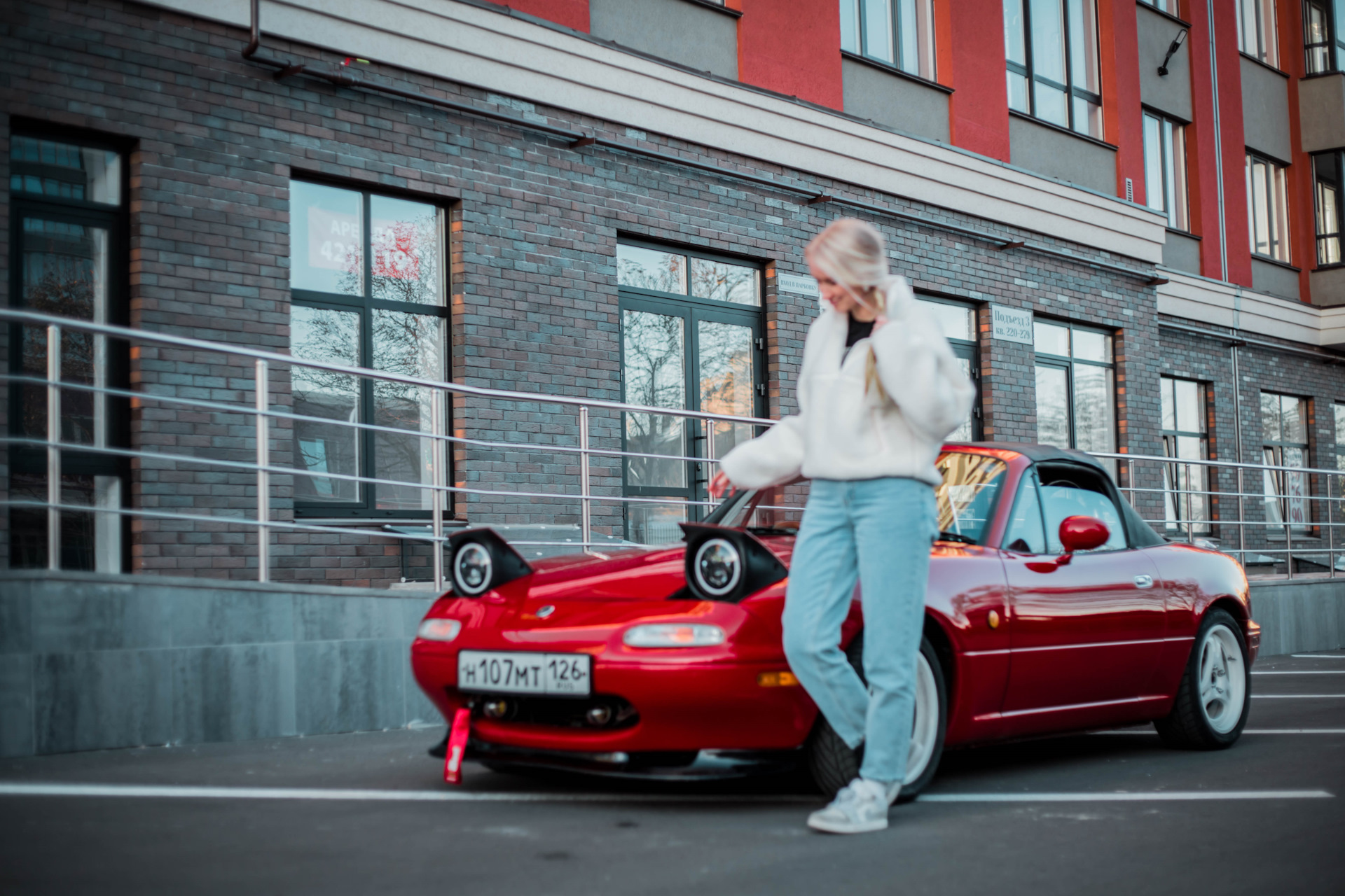 Miata mx5 Рё С‡РµР»РѕРІРµРє