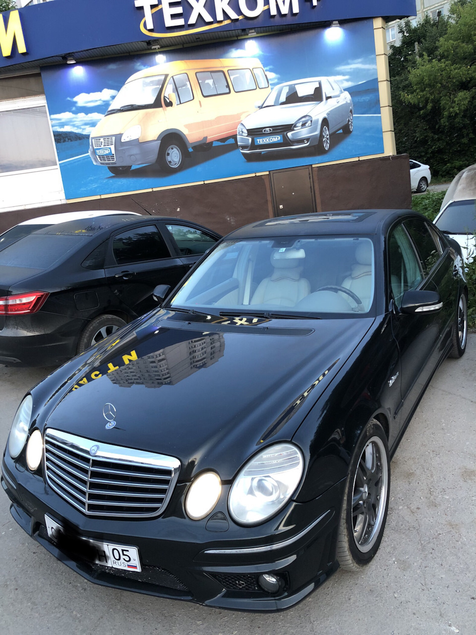 Мерс есть мерс — Mercedes-Benz E-class (W211), 3,2 л, 2004 года |  путешествие | DRIVE2