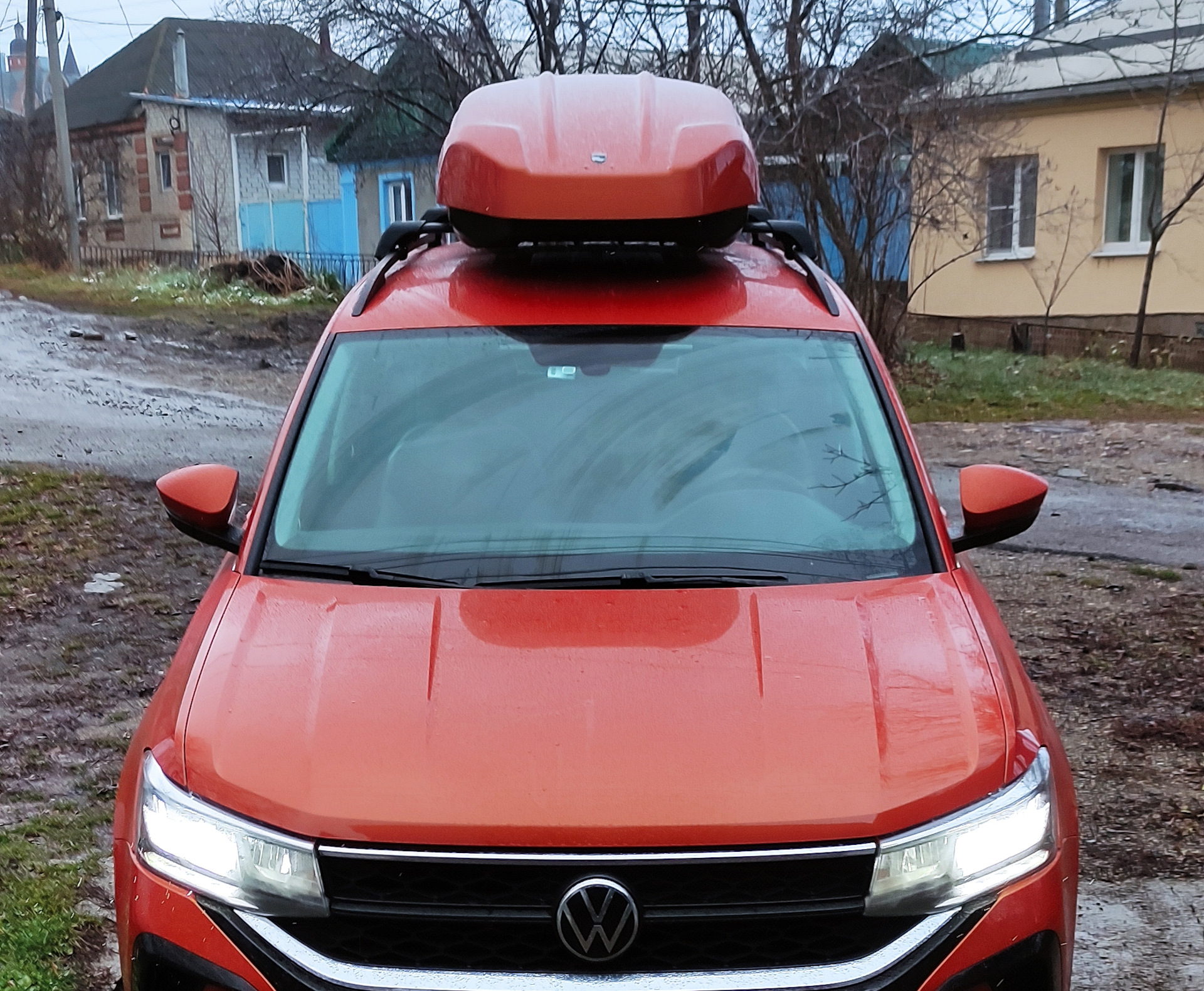 Автобокс Broomer. Несколько месяцев владения. — Volkswagen Taos, 1,4 л ...