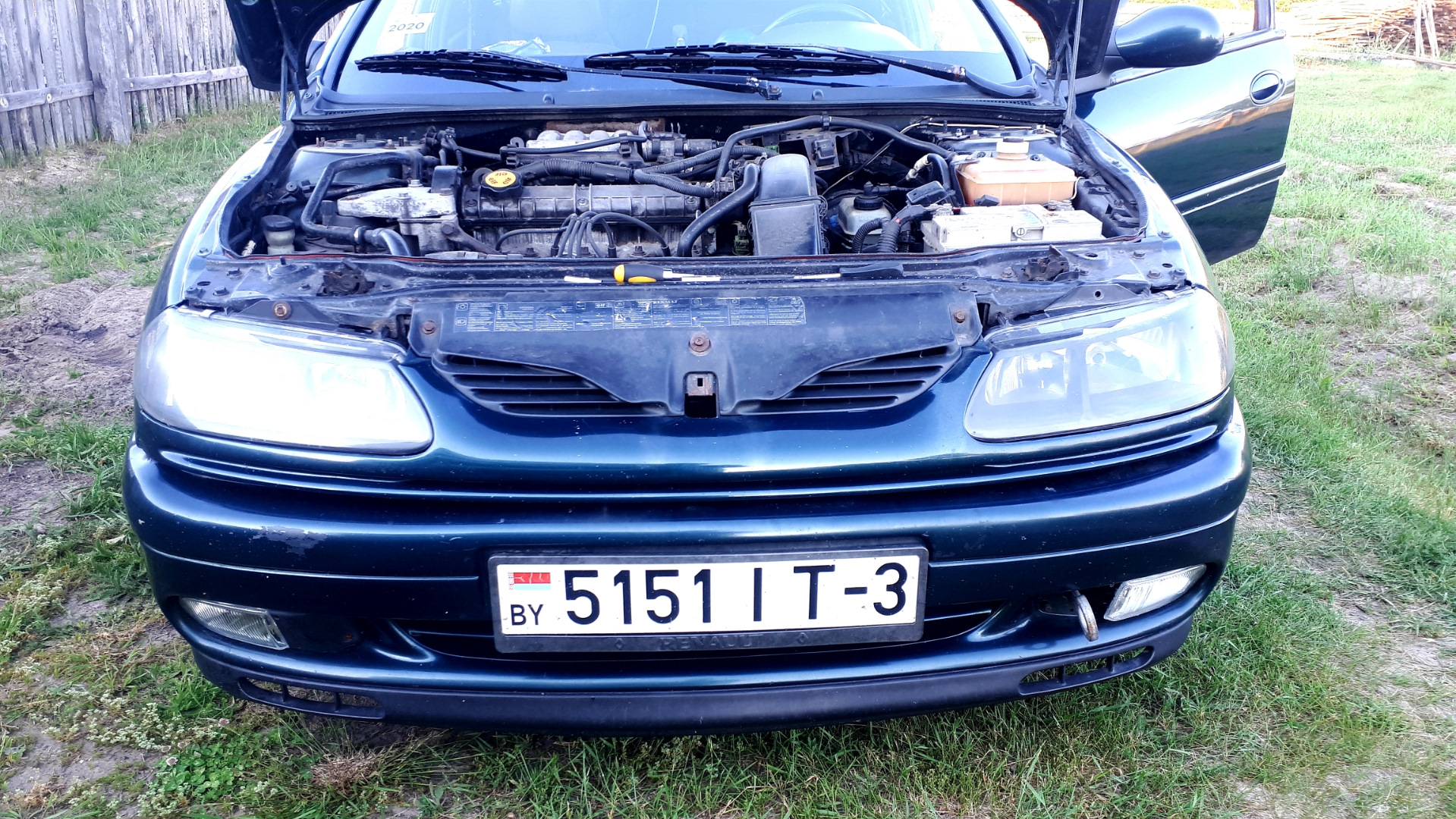 Обновка основного света, рест фары в дорест?? — Renault Laguna I, 2 л ...