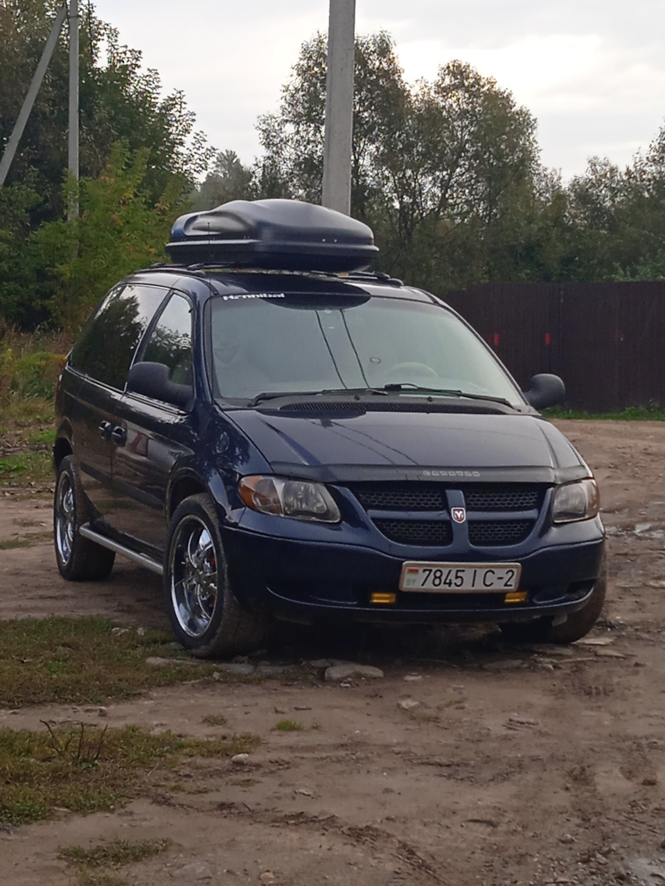 На 20-тках — Dodge Caravan IV, 3,3 л, 2001 года | стайлинг | DRIVE2