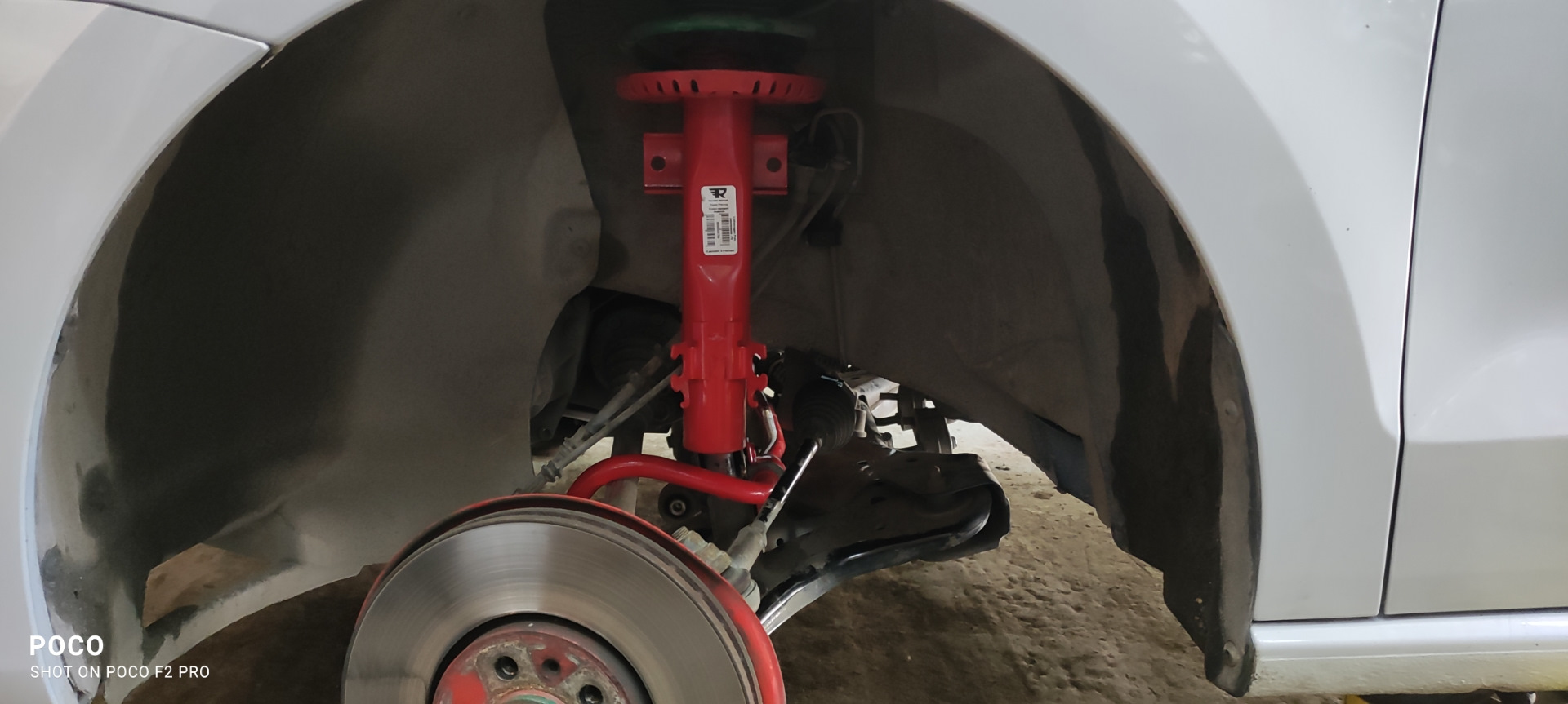 Стабилизатор 20мм. — Volkswagen Polo Sedan, 1,4 л, 2019 года | визит на ...