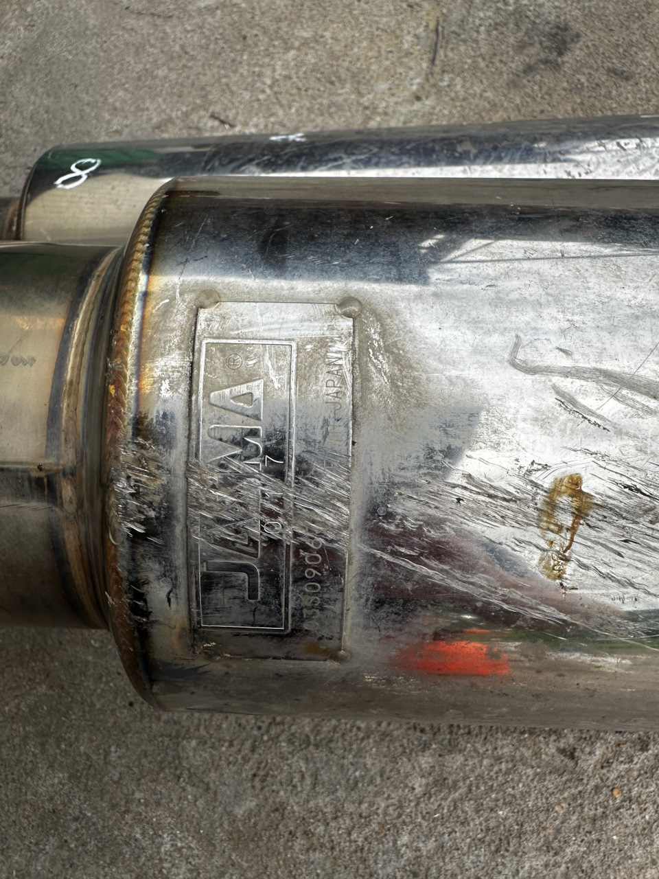 Выхлоп Kakimoto Racing — Toyota Mark II (90), 2,5 л, 1994