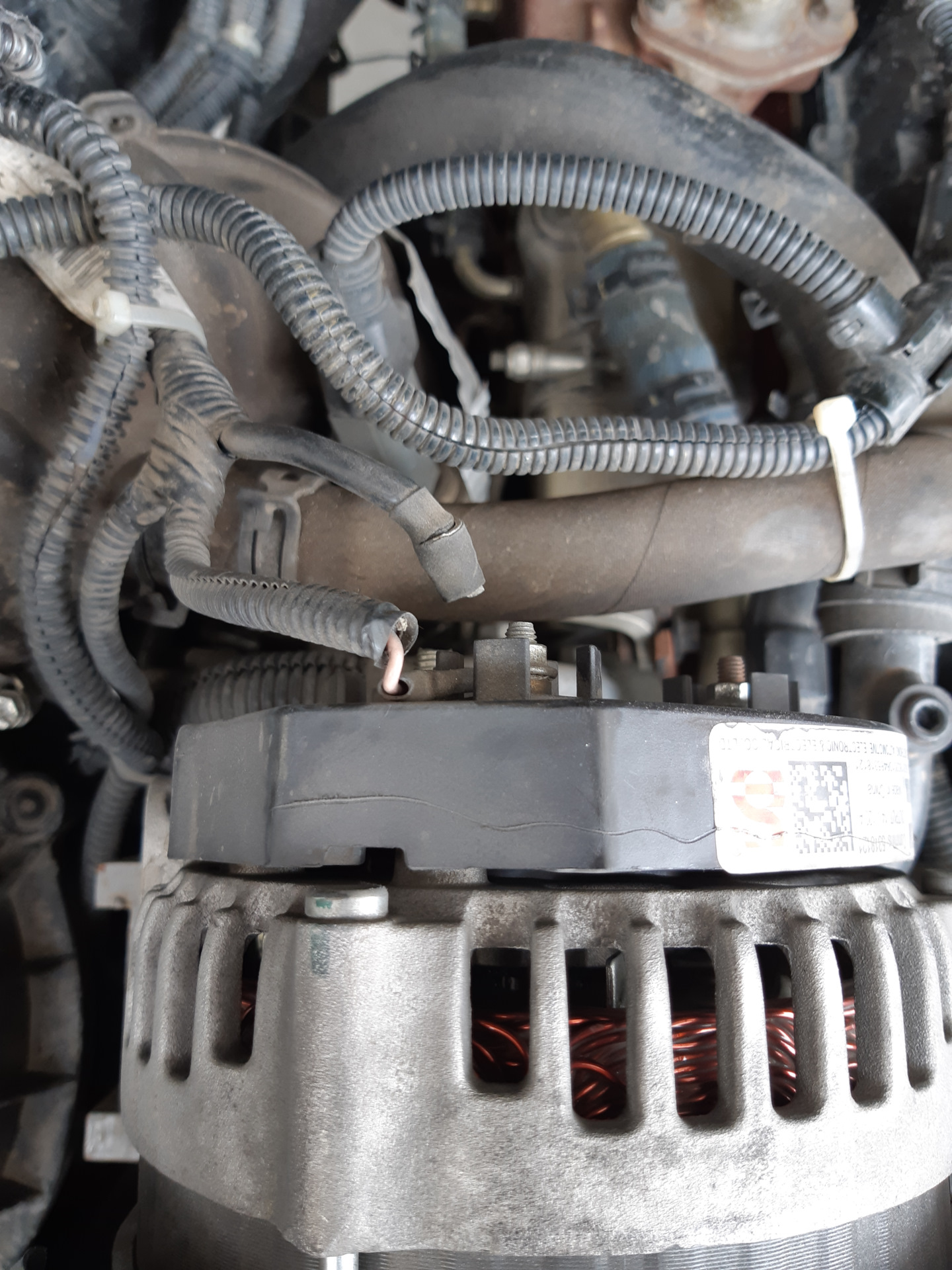 Чек горит.напряжение 11в — ГАЗ Газель Next, 2,8 л, 2018 года | своими ...