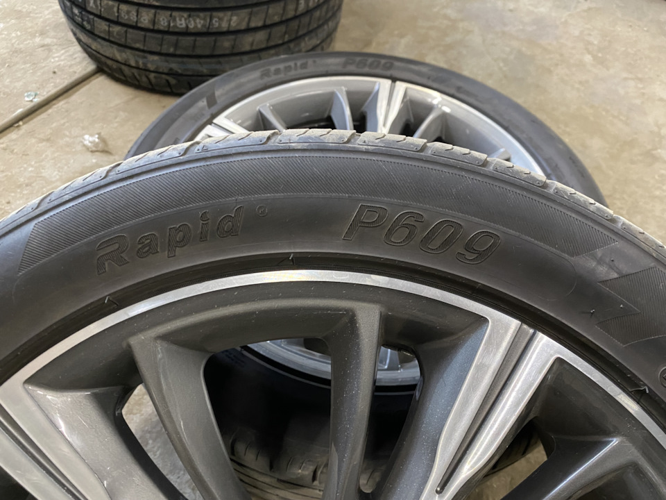 Разноширокие шины Kumho Ecsta PS91 — BMW 5 series (F10), 2 л, 2014 года ...