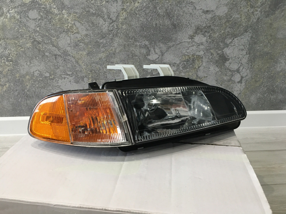 Фары Depo Black — Honda Civic (5G), 1,6 л, 1993 года | электроника | DRIVE2