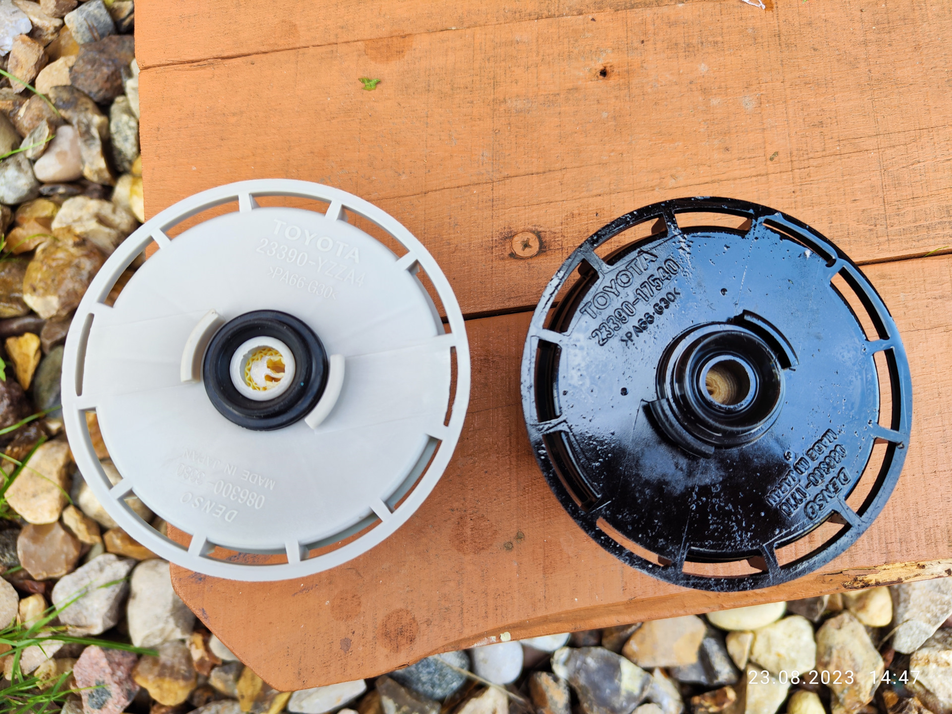 Замена топливного фильтра — Toyota Land Cruiser 200, 4,5 л, 2011 года ...