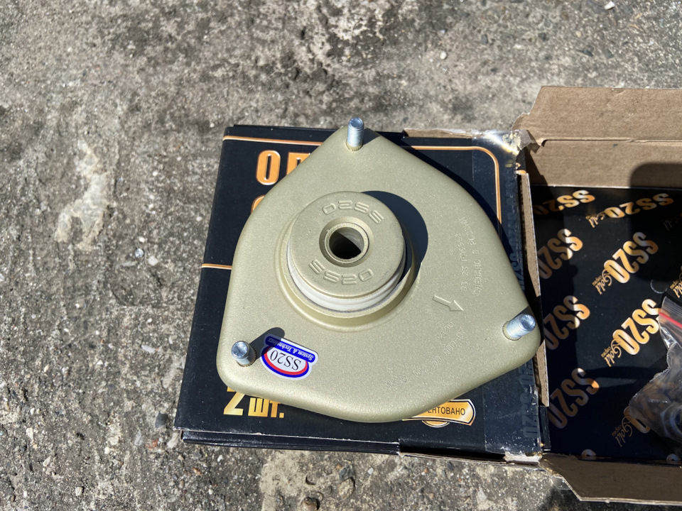 Замена опор амортизаторов — Lada Гранта Drive Active, 1,6 л, 2021 года ...