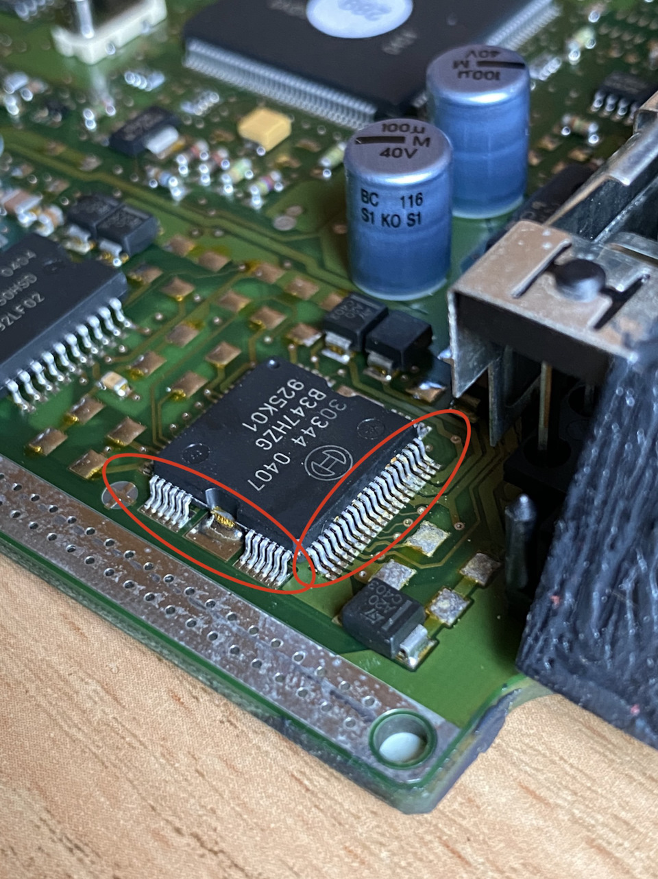 Пайка чипа в ЭБУ. ТНВД и турба работают. — Audi A6 Avant (C5), 2,5 л ...