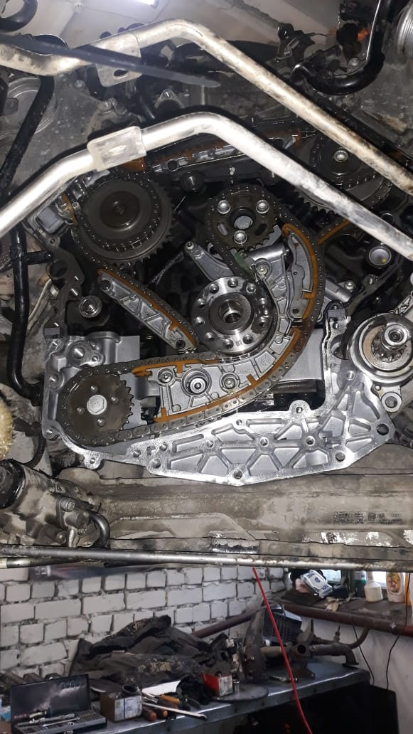 Замена двухмассового маховика luk 415062109 — Audi A5 (1G), 3 л, 2010 ...