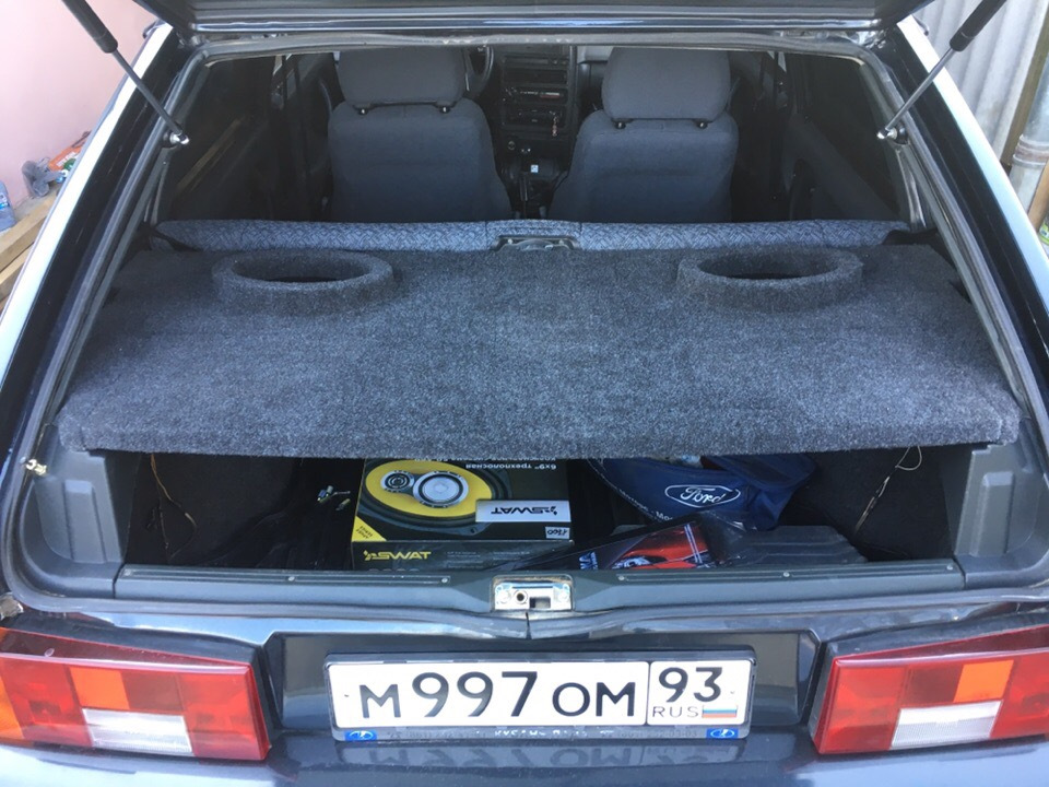 Мелочевка 2. Лампочки, номерные рамки, задняя полка, задние колонки и ...